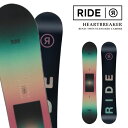 【エントリーでP最大47倍★スーパーSALE】日本正規品 スノーボード 板 ライド RIDE HEARTBREAKER ハートブレイカー レディース 25-26 予約(4)