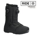 【エントリーでP最大47倍★マラソン期間】 日本正規品 スノーボード ブーツ ライド RIDE TRIDENT Black トライデント メンズ 25-26 予...