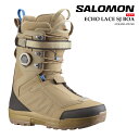 日本正規品 スノーボード ブーツ サロモン SALOMON ECHO LACE SJ BOA Dune エコー ボア メンズ 25-26 予約