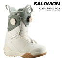 【エントリーでP最大47倍★スーパーSALE】 日本正規品 スノーボード ブーツ サロモン SALOMON KIANA DUAL BOA Vanilla Ice キアナ ボア レディース 25-26