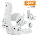 【エントリーでP最大47倍★マラソン期間】 日本正規品 スノーボード ビンディング ユニオン UNION FORCE White 20Yr フォース バインディ...