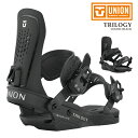 【エントリーでP最大47倍★マラソン期間】日本正規品 スノーボード ビンディング ユニオン UNION TRILOGY Black トリロジー バインディング ...