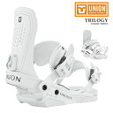 【エントリーでP最大47倍★マラソン期間】 日本正規品 スノーボード ビンディング ユニオン UNION TRILOGY White トリロジー バインディング...