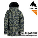 日本正規品 スノーボード ウェア ジャケット バートン BURTON KIDS SKIMMER JACKET Forest City Streets キッズ ユース 子供 25-26 予約