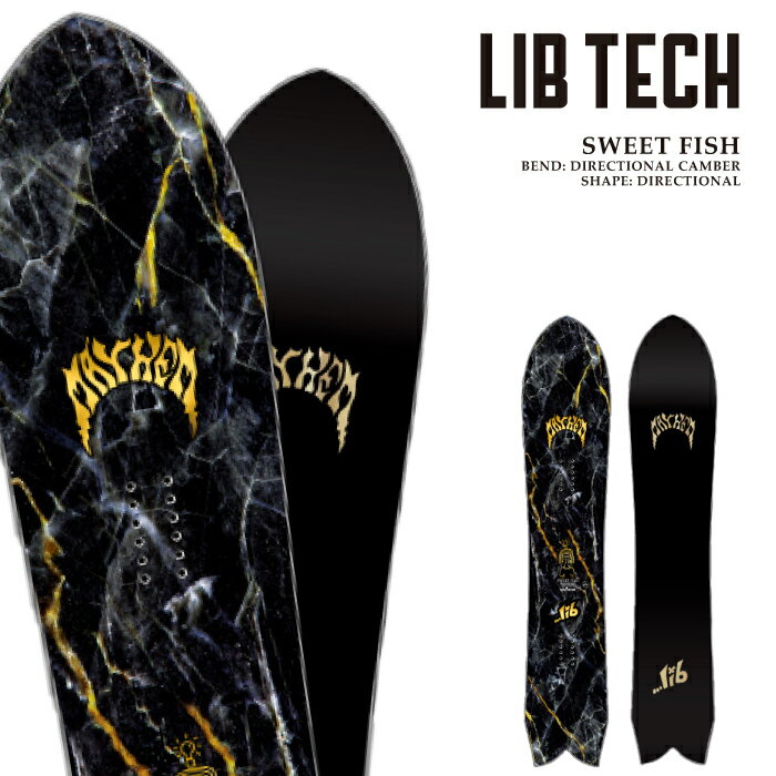 樂天商城 - 日本正規品 スノーボード 板 リブテック LIBTECH SWEET FISH スウィート フィッシュ メンズ 26-27
