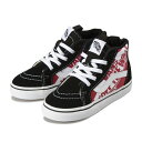 ヴァンズ スニーカー VANS SK8-HI ZIP (Otw Quarter)Hlscblktrwht VN0A4BV1V3T キッズ スケートハイ ジップ 日本正規品