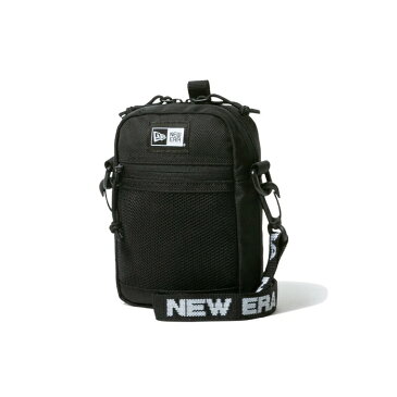 【9/11(土)1:59までエントリーでP最大43.5倍】ニューエラ NEW ERA ショルダーポーチ 1.7L ロゴテープ ブラック 日本正規品