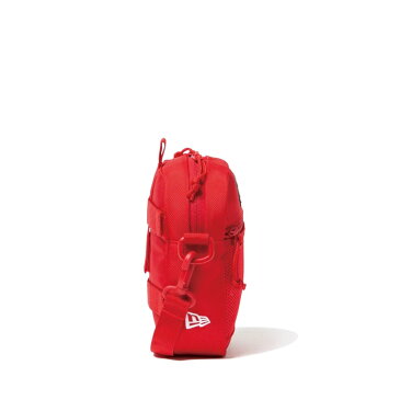 【9/11(土)1:59までエントリーでP最大43.5倍】ニューエラ NEW ERA ショルダーポーチ 1.7L プリントロゴ レッド 日本正規品
