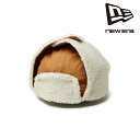 日本正規品 ニューエラ NEW ERA Kid's トラッパー ボアフリース ライトブロンズ 14325256 キッズ 帽子