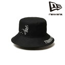 【エントリーでP最大47倍★マラソン期間】 日本正規品 ニューエラ NEW ERA Kid's バケット01 Dinosaur Tyrannosaurus ブラック 14325276 キッズ 帽子