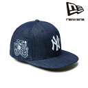 日本正規品 ニューエラ NEW ERA 59FIFTY Denim ニューヨーク・ヤンキース ワールドシリーズサイドパッチ インディゴデニム 14388864 ...