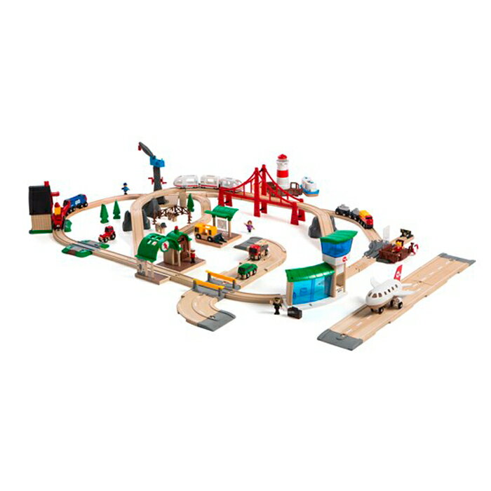 ブリオ おもちゃ BRIO RAILWAY WORLD DELUXE SET 33766 ワールドデラックスセット オモチャ 玩具