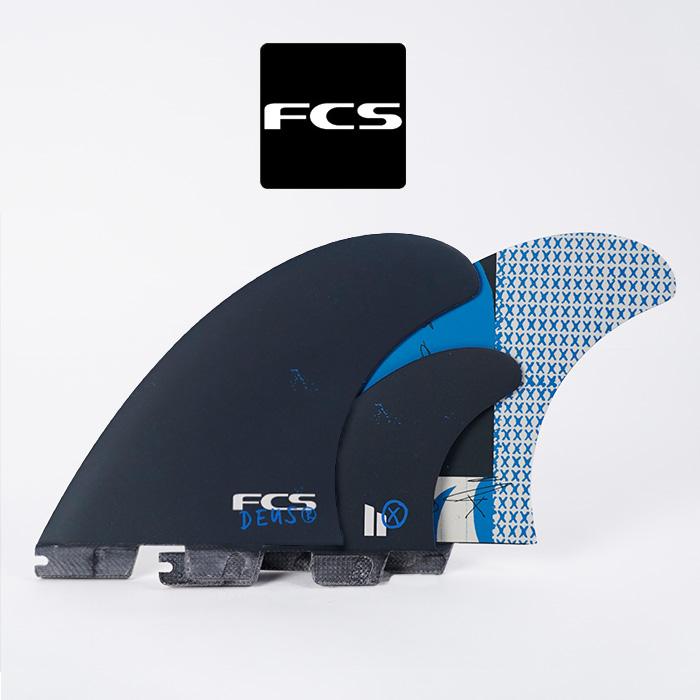 サーフィン フィン ツインフィン FCS FCS2 DEUS POWER TWIN+1 PG RETAIL FINS FDEX-PG01-XL-TS-R XLサイズ Deus Ex Machina デウス エクス マキナ Blue ブルー 青 サーフボード サーフ 2枚+1枚