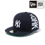ニューエラ NEW ERA 59FIFTY サイドロゴ ニューヨーク・ヤンキース ネイビー キャップ 帽子 日本正規品