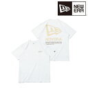 楽天SportsExpress【P最大47倍・要エントリー 4/17 9:59迄】ニューエラ NEW ERA 半袖 パフォーマンス Tシャツ Flag & Text ホワイト/ベージュ レギュラーフィット 日本正規品