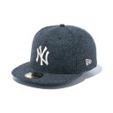 【P最大46倍・要エントリー 5/16 1:59迄】ニューエラ NEW ERA 59FIFTY Recycle Tweed リサイクルツイード ニューヨーク・ヤンキース ネイビー 13751125 キャップ 帽子 日本正規品 2
