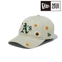 ニューエラ NEW ERA 9TWENTY MLB Flower Embroidery オークランド・アスレチックス ストーン 56.8 - 60.6cm 13751065 キャップ 帽子 日本正規品