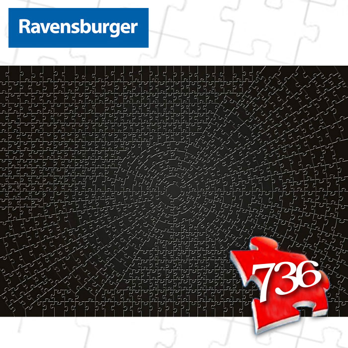 楽天SportsExpressラベンスバーガー ジグソーパズル RAVENSBURGER KRYPT BLACK （736 pc） 15260 おもちゃ オモチャ 玩具