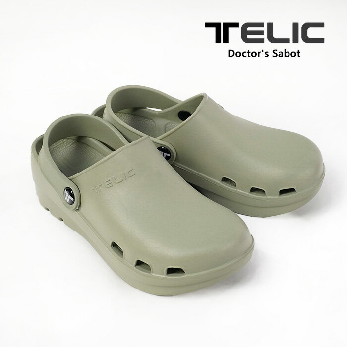 テリック サンダル TELIC Doctor's Sabot SANDAL Pistachio Green ピスタチオグリーン ドクターズサボ リカバリー サンダル スリッパ ビーチサンダル シャワーサンダル 健康サンダル 室内履き オフィス テレワーク 日本正規品