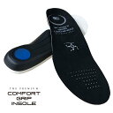 【エントリーでP最大47倍★マラソン期間】 プレミアム コンフォート グリップ インソール THE PREMIUM COMFORT GRIP INSOLE Black 中敷