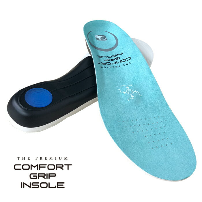 v~A RtH[g Obv C\[ THE PREMIUM COMFORT GRIP INSOLE Green ~