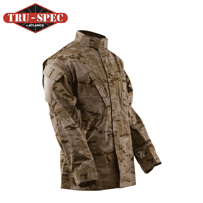 TRU-SPEC BY ATLANCO TACTICAL RESPONSE UNIFORM SHIRTS MultiCam Arid（1325） トゥルースペック アトランコ タクティカル レスポンス シャツ マルチカム ミリタリー 迷彩 アウトドア サバイバルゲーム