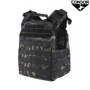 CONDOR CYCLONE PLATE CARRIER Multicam Black コンドル ミリタリー 迷彩 アウトドア サバイバルゲーム