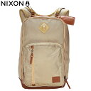 NIXON Visitor Backpack Khaki ニクソン ビジ