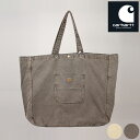 カーハート ダブリューアイピー トートバッグ CARHARTT WIP work in progress BAYFIELD TOTE LARGE I030559 Dusty H Brown Black ベイ..