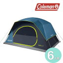 R[} eg COLEMAN SKYDOME TENT 6P DARKROOM SIOC 2000036529 Blue XJCh[eg h[^ Lv AEghA 6lp I[EFU[ SV^