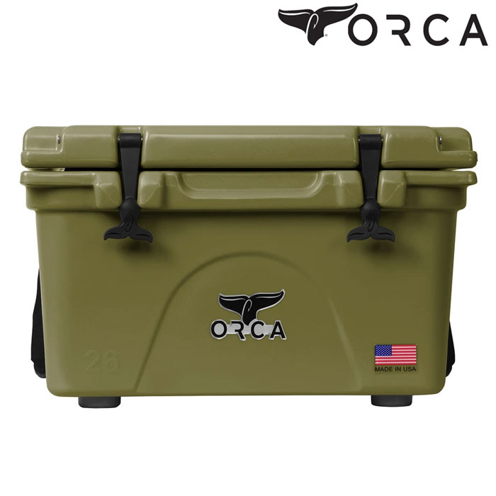 【P最大46倍・要エントリー 5/16 1:59迄】オルカ クーラーボックス ORCA COOLERS 26 QUART Green ORCG026 キャンプ アウトドア 海水浴 保冷