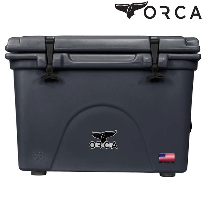 【P最大46倍・要エントリー 5/16 1:59迄】オルカ クーラーボックス ORCA COOLERS 58 QUART Charcoal ORCCH058 キャンプ アウトドア 海水浴 保冷