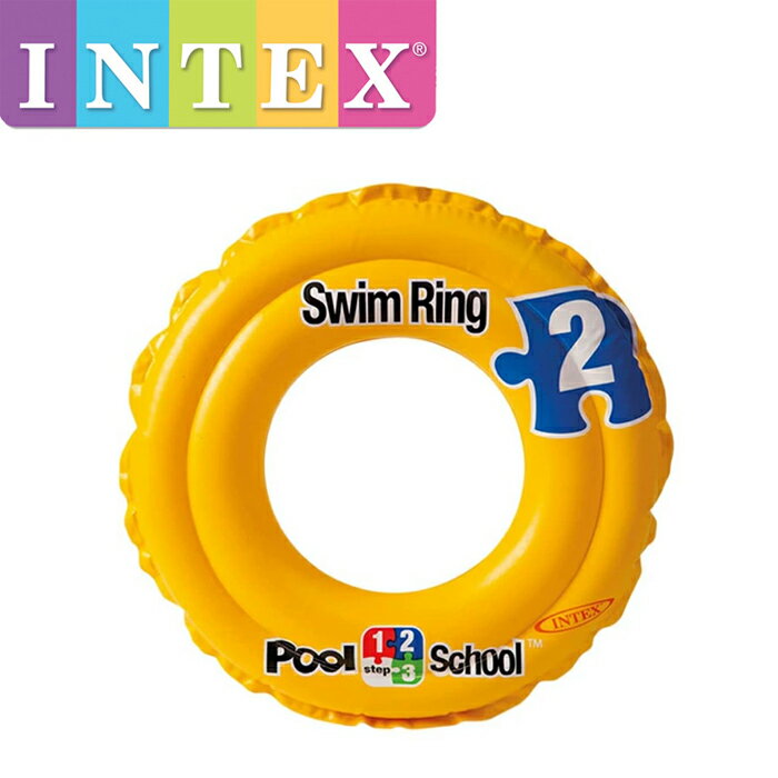 INTEX 58231デラックススイムリング ステップ2 インテックス 浮き輪 67cm 製品サイズ:(約)67cm 材質:塩化ビニル樹脂(非フタル酸系可塑剤使用) 原産国:中国 本品は救命具用に作られたものではありません。 必ず監視者のもとで遊ばせてください。 ご使用になる前に、必ず本体の注意事項もお読みください。 ※特価商品の為、箱潰れや汚れ等がある場合がございます。 ※製品の初期不良のみ対応可能ですが、テープ等で補修可能な軽微な空気漏れは対象外となります。 ★★★ネコポス発送のご注意点★★★ ご注文が2点以上になる場合は通常発送になります。 ご注文前に、必ず当店規約・概要をご確認ください。　