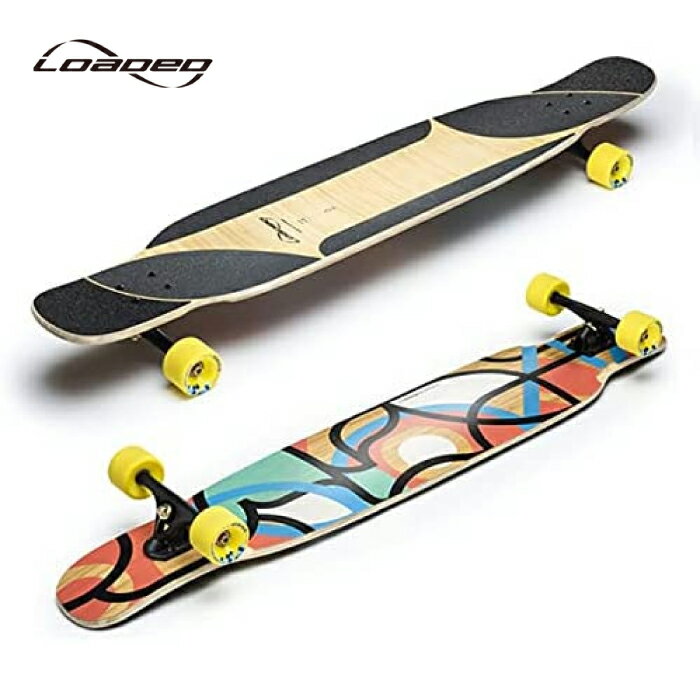 ローデッド スケートボード LOADED BHANGRA V2 FLEX1 COMPLETE 48.5"x9.5" SKATEBOARD バングラ コンプリート フレックス1 スケボー クルーザー