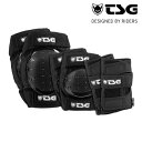 ティーエスジー TSG SAFETY EQUIPMENT SET Medium XTSASET プロテクター パッド インラインスケート スケートボード スノー...