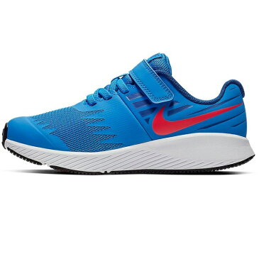 NIKEナイキ NIKE キッズランニングシューズ NIKE Star Runner (PS) スター ランナー PSV 921443-408 フォトブルー×レッドオービット 19SS