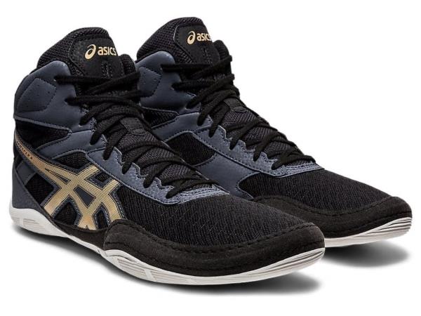 asics アシックス MATFLEX 6 レスリングシューズ 1081A021-002(ブラック/シャンパン)