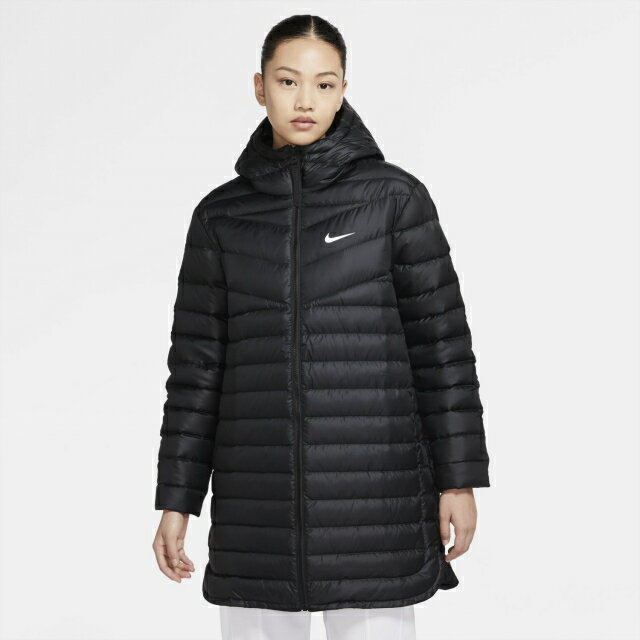 ナイキ NIKE ウィメンズ NSW WR LT WT DWN PARKA レディースコート・ジャケット CU5092-010(ブラック/ブラック/（ホワイト）) 20HOモデル！！