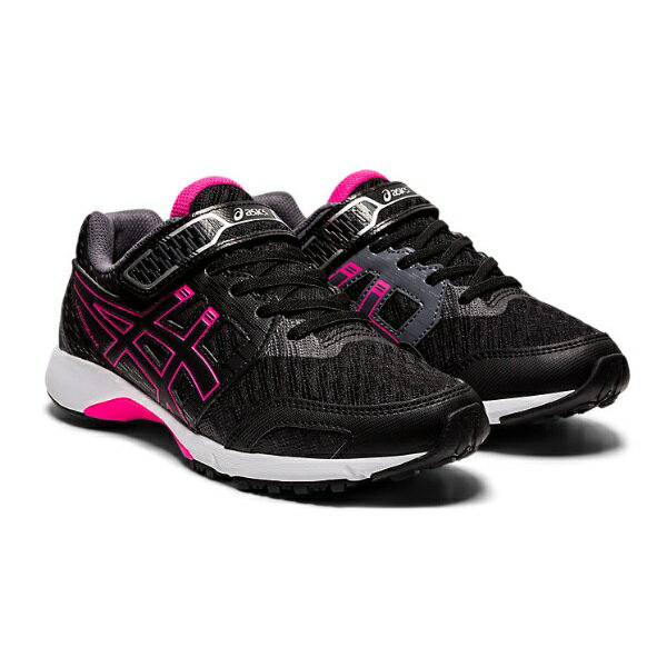 アシックス asics LAZERBEAM RF-MG レーザービーム（キッズ） ジュニアランニングシューズ 1154A088-003(ブラック/ピンクグロー)