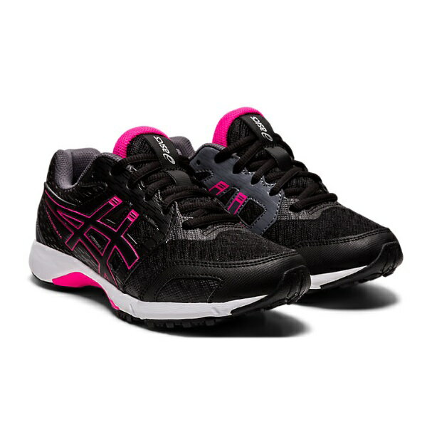 アシックス asics LAZERBEAM RF（キッズシューズ） ジュニアランニングシューズ 1154A092-003(ブラック×ピンクグロー) 21SSモデル！！