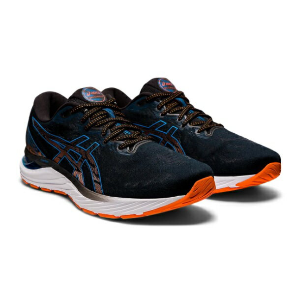 asics アシックス GEL-CUMULUS 23　ゲルキュムラス 23 ランニングシューズ 1011B012-003(ブラック/リボーンブルー) 2021年最新モデル！！