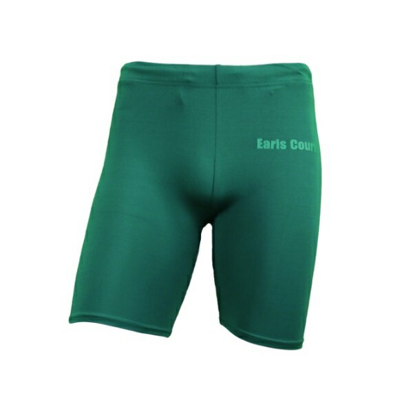 【メール便対応】アールズコート ジュニアショートスパッツ ジュニアアンダータイツ ECJ-07-GREEN(グリーン)