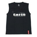 【メール便対応】アールズコート ボタニカル柄ノースリーブインナーシャツ アンダーシャツ EC-NS001-BLACK(ブラック)