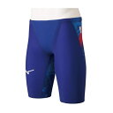 ミズノ MIZUNO 競泳用GX・SONIC V ST ハーフスパッツ【FINA承認済み】 メンズ競泳水着 N2MB0501-20(リフレックスブルー ) 20...
