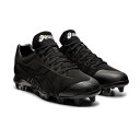 asics アシックス NEOABLAZE 1 ネオアブレイズ 1 野球ポイントスパイク 1123A031-001(ブラック×ブラック)