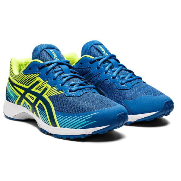 asics アシックス LAZERBEAM RG ジュニアランニングシューズ 1154A124-400(ブルー/ネイビーブルー) 22SSモデル！！