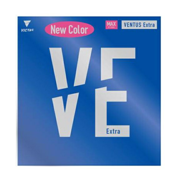 【メール便対応】VICTAS ヴィクタス VENTUS EXTRA 卓球ラバー 200030-PNK(ピンク)