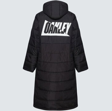 オークリー OAKLEY Enhance Wind Long Coat YTR 2.7 ジュニアベンチコート・ロングコート FOA402904-02E(ブラックアウト)