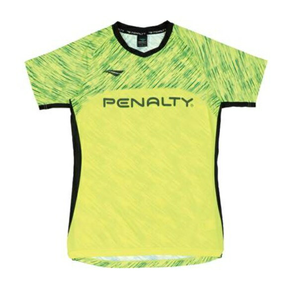 【ネコポス対応】ペナルティ PENALTY PROプラシャツ サッカーシャツ PU2010-65(フラッシュイエロー)