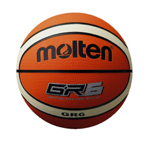 モルテン molten GR6 6号 バスケットボール BGR6-OI(オレンジ×アイボリー) モルテン molten GR6 6号 バスケットボール BGR6-OI(オレンジ×アイボリー)